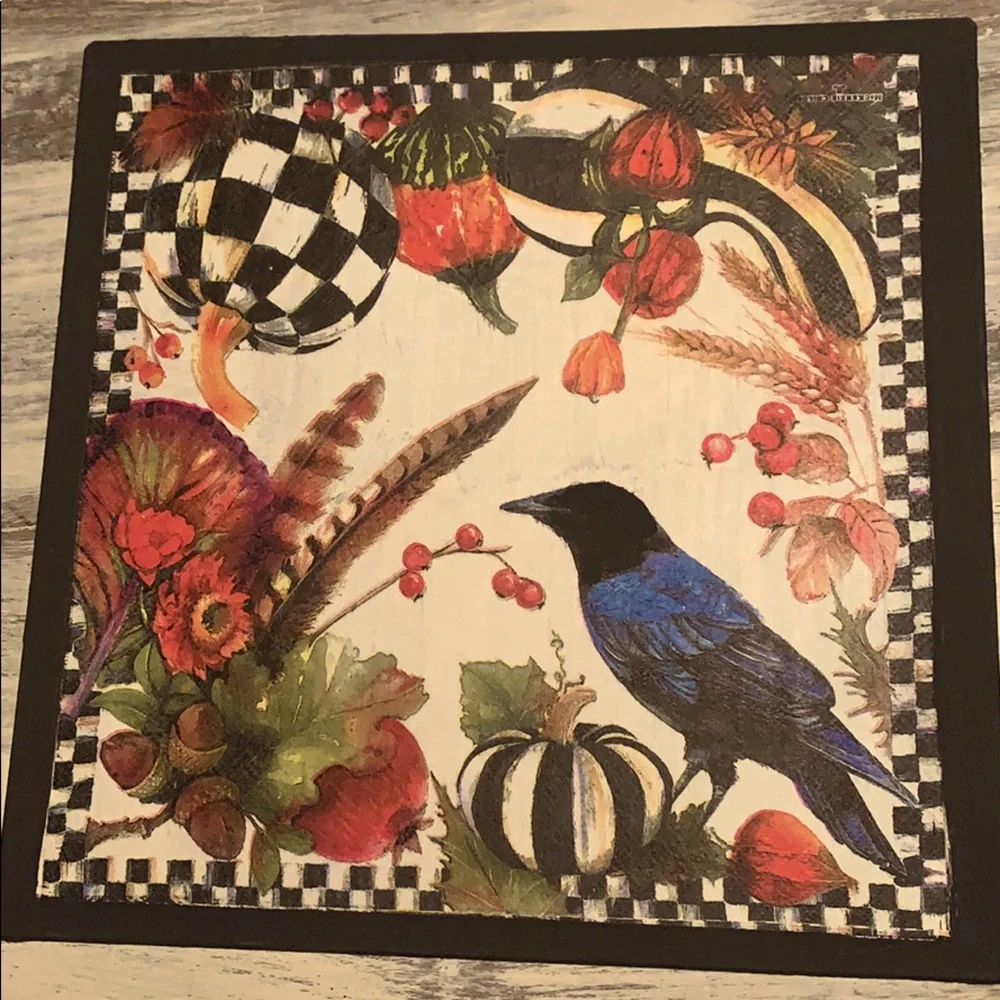 Handmade black white